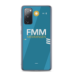 Lade das Bild in den Galerie-Viewer, FMM - Memmingen Samsung-Handyhülle mit Flughafencode
