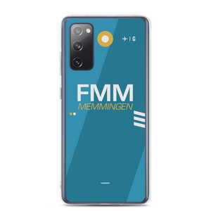 FMM - Memmingen Samsung-Handyhülle mit Flughafencode