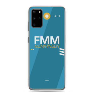 FMM - Memmingen Samsung-Handyhülle mit Flughafencode