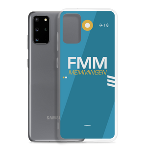 FMM - Memmingen Samsung-Handyhülle mit Flughafencode