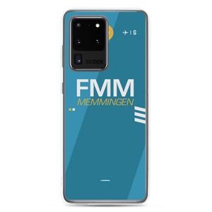 FMM - Memmingen Samsung-Handyhülle mit Flughafencode