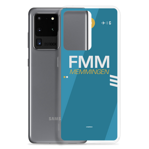 FMM - Memmingen Samsung-Handyhülle mit Flughafencode