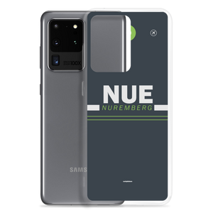 NUE - Nuremberg Samsung-Handyhülle mit Flughafencode