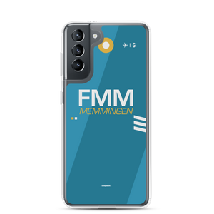 FMM - Memmingen Samsung-Handyhülle mit Flughafencode