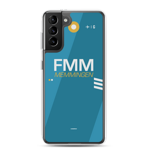 FMM - Memmingen Samsung-Handyhülle mit Flughafencode