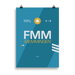 Load image into Gallery viewer, FMM - Memmingen Premium Poster
