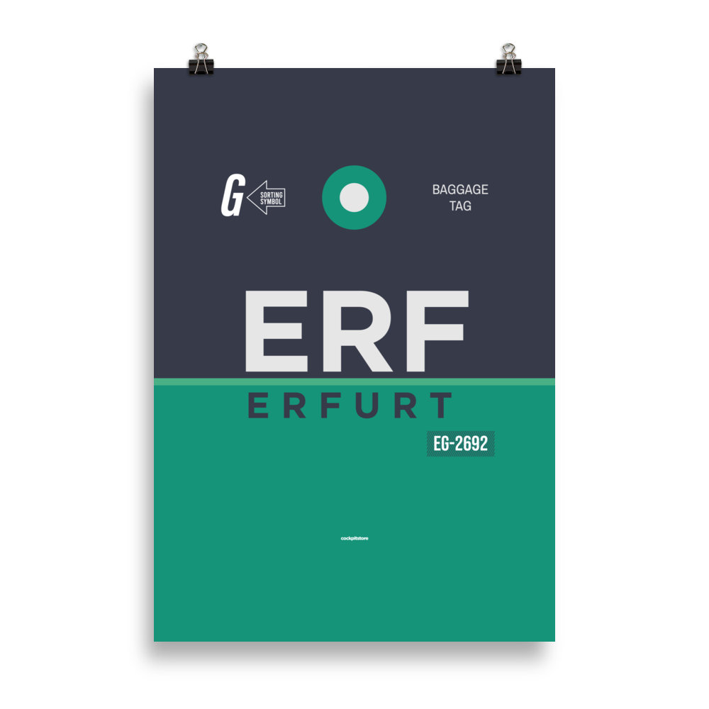 ERF - Erfurt Premium Poster