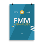 Load image into Gallery viewer, FMM - Memmingen Premium Poster
