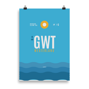 GWT - Sylt Premium Poster