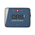 Lade das Bild in den Galerie-Viewer, DRS - Dresden Laptop Sleeve Tasche 13in und 15in mit Flughafencode

