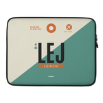 Load image into Gallery viewer, LEJ - Leipzig Laptop Sleeve Tasche 13in und 15in mit Flughafencode
