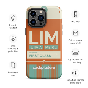 LIM - Lima iPhone Tough Case mit Flughafencode