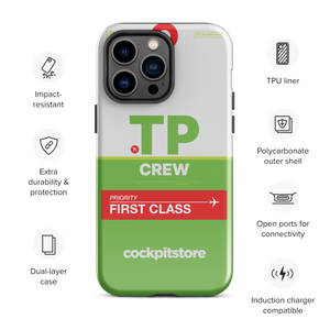 TP iPhone Tough Case mit Flughafencode