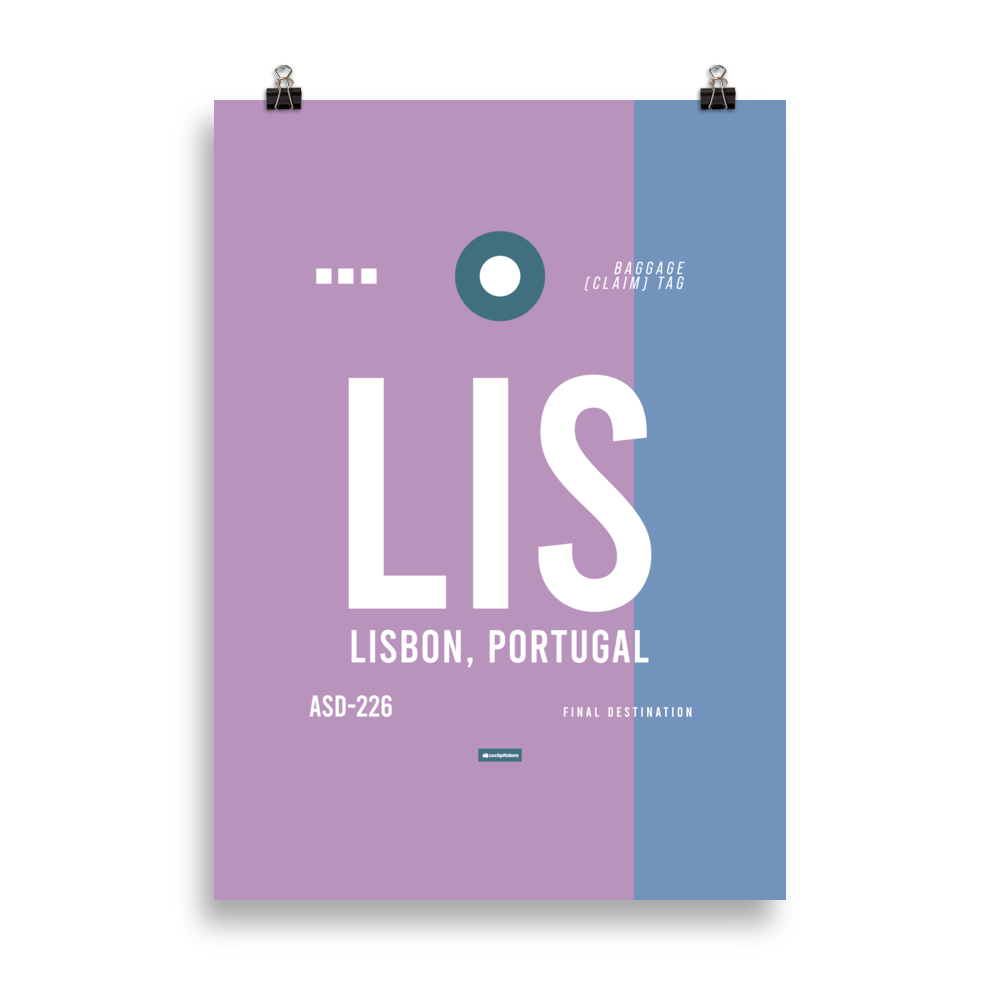 LIS - Lisbon Premium Poster