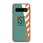 Load image into Gallery viewer, IST - Arnavutkoy Samsung phone case with airport code
