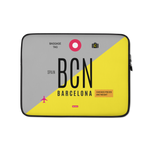 Lade das Bild in den Galerie-Viewer, BCN - Barcelona Laptop Sleeve Tasche 13in und 15in mit Flughafencode
