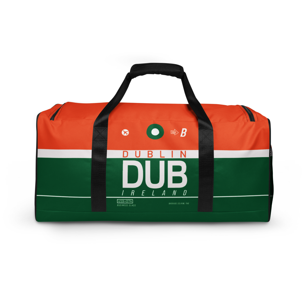 DUB - Dublin Weekender Tasche Flughafencode