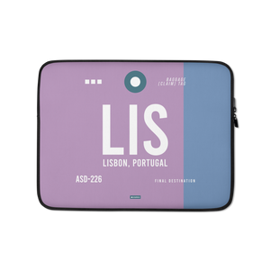 LIS - Lisbon Laptop Sleeve Tasche 13in und 15in mit Flughafencode
