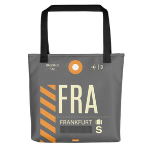 FRA - Frankfurt tote bag airport code