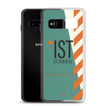 Load image into Gallery viewer, IST - Arnavutkoy Samsung phone case with airport code
