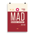 Load image into Gallery viewer, MAD - Madrid Premium Poster
