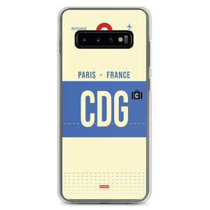 CDG - Paris Samsung phone case with airport code