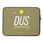 Load image into Gallery viewer, DUS - Düsseldorf laptop sleeve bag 13in and 15in with airport code
