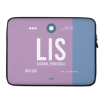 Lade das Bild in den Galerie-Viewer, LIS - Lisbon Laptop Sleeve Tasche 13in und 15in mit Flughafencode
