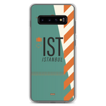 Load image into Gallery viewer, IST - Arnavutkoy Samsung phone case with airport code
