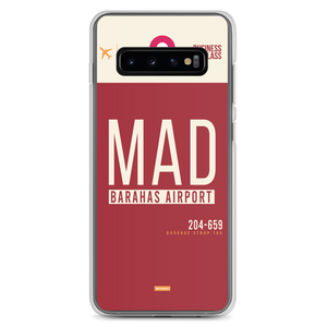 MAD - Madrid Samsung-Handyhülle mit Flughafencode