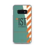 Load image into Gallery viewer, IST - Arnavutkoy Samsung phone case with airport code
