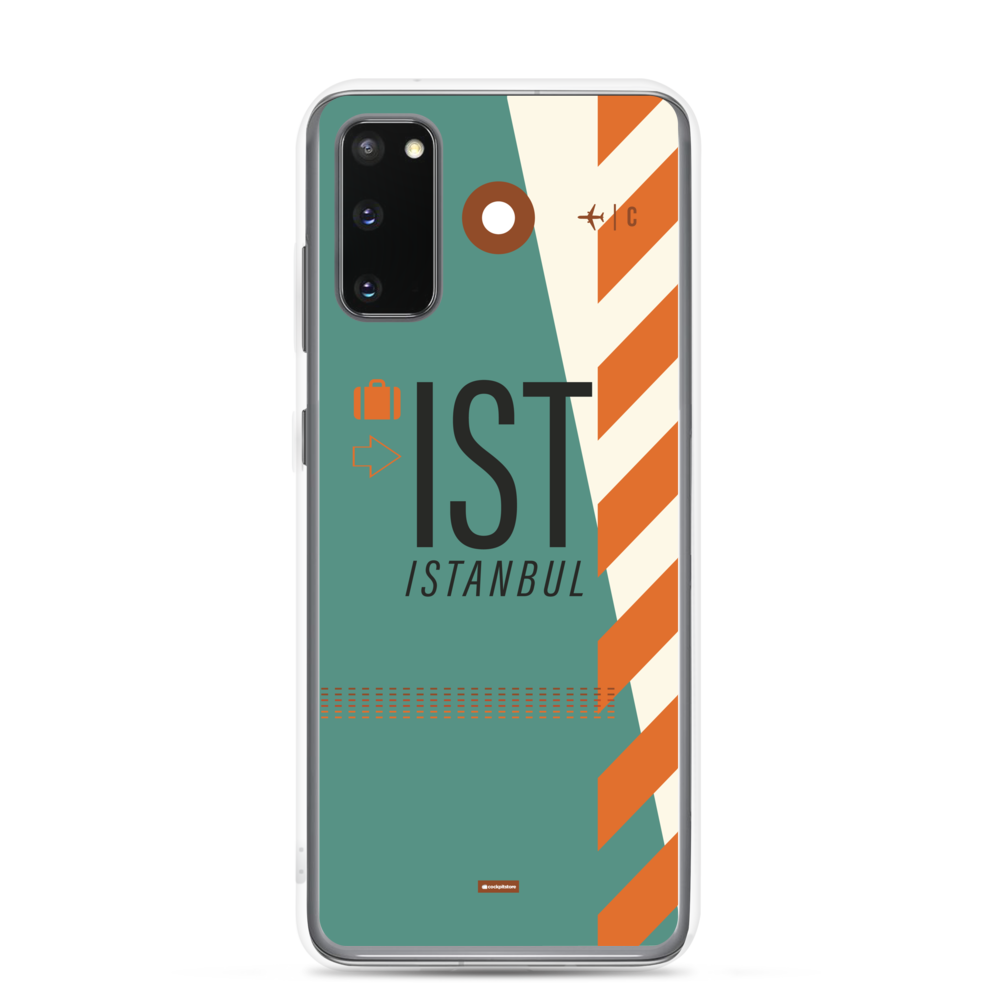 IST - Arnavutkoy Samsung phone case with airport code