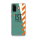 Load image into Gallery viewer, IST - Arnavutkoy Samsung phone case with airport code
