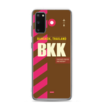 Load image into Gallery viewer, BKK - Bangkok Samsung phone case with airport code
