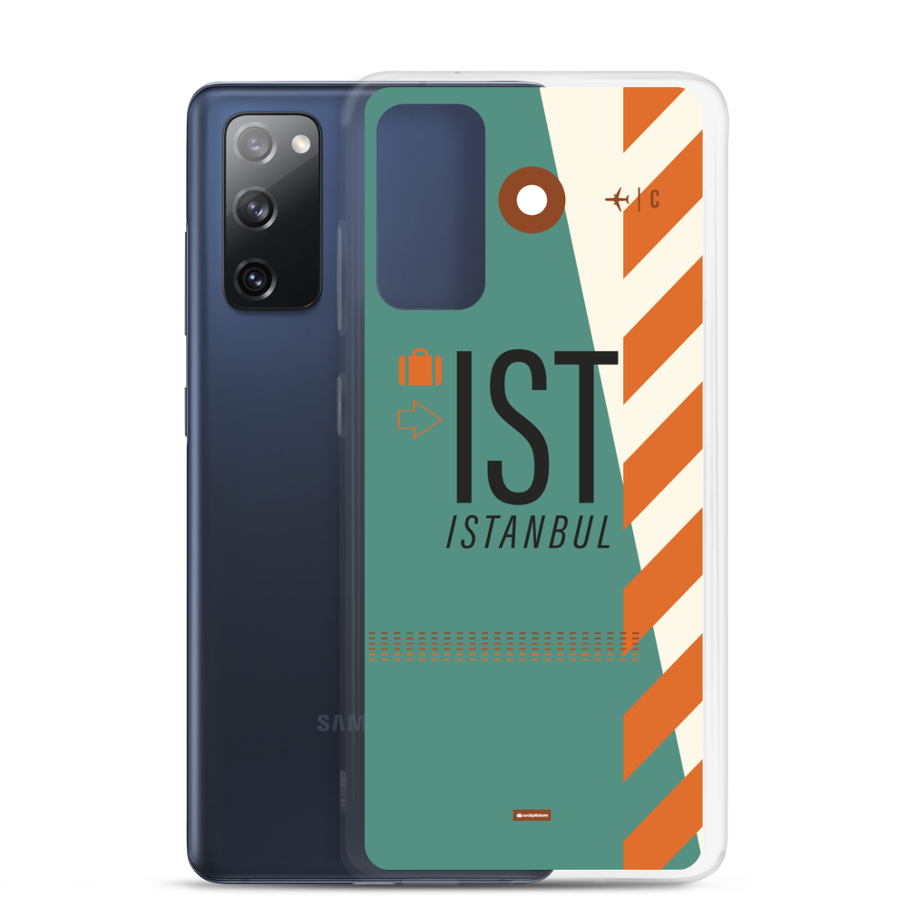 IST - Arnavutkoy Samsung phone case with airport code