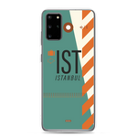 Load image into Gallery viewer, IST - Arnavutkoy Samsung phone case with airport code
