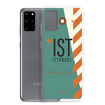 Load image into Gallery viewer, IST - Arnavutkoy Samsung phone case with airport code
