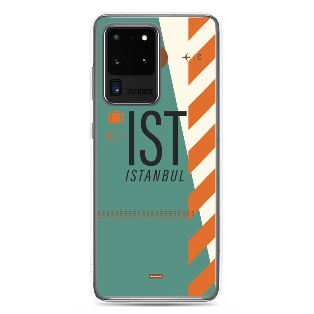 IST - Arnavutkoy Samsung phone case with airport code