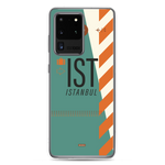 Load image into Gallery viewer, IST - Arnavutkoy Samsung phone case with airport code
