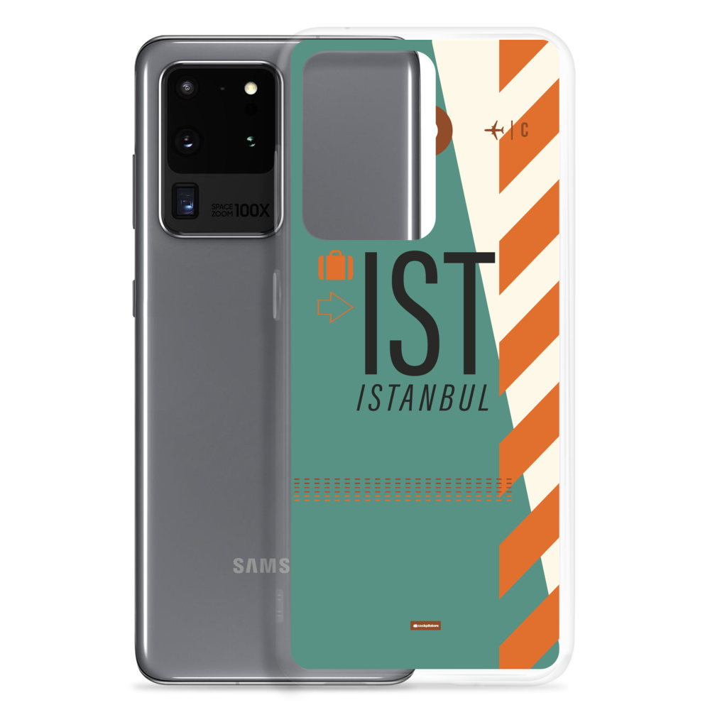 IST - Arnavutkoy Samsung phone case with airport code