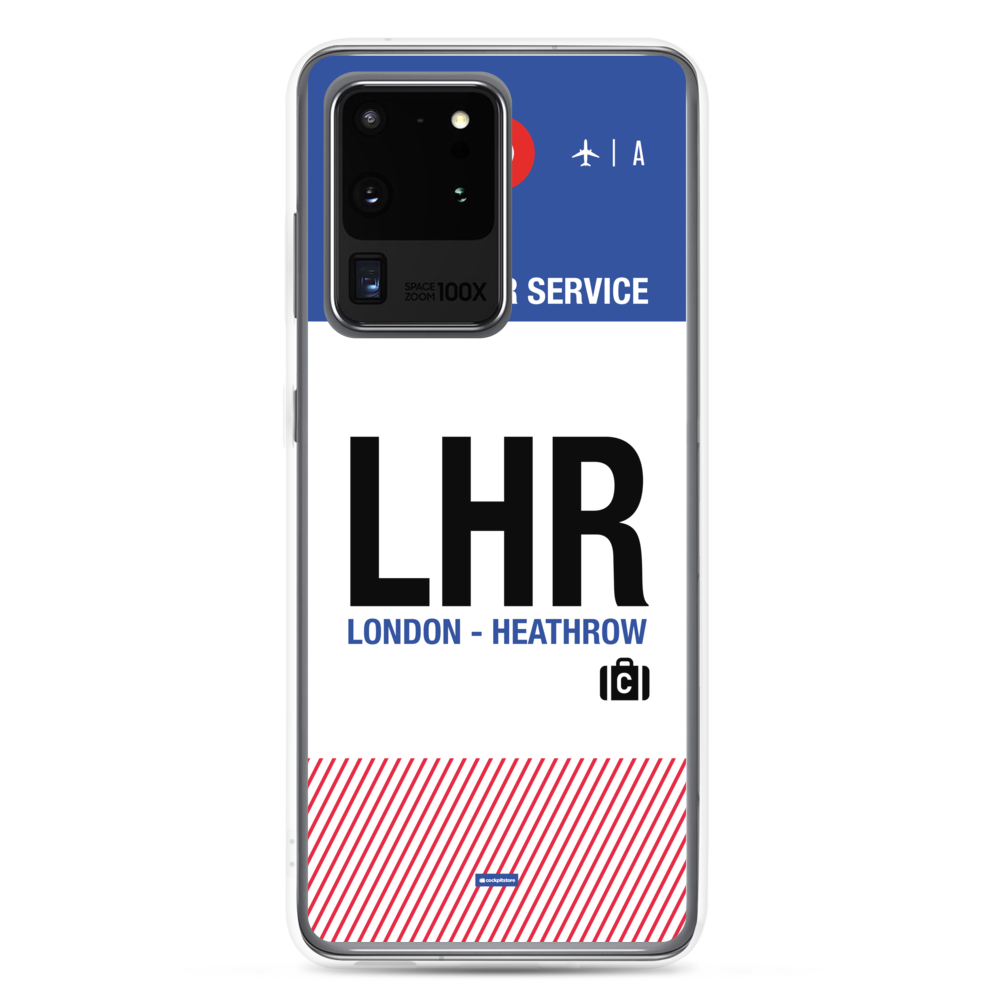LHR - London- Heathrow airport code Samsung phone case
