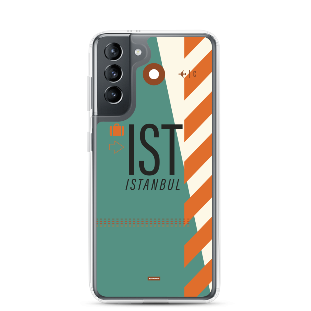 IST - Arnavutkoy Samsung phone case with airport code