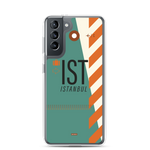 Load image into Gallery viewer, IST - Arnavutkoy Samsung phone case with airport code
