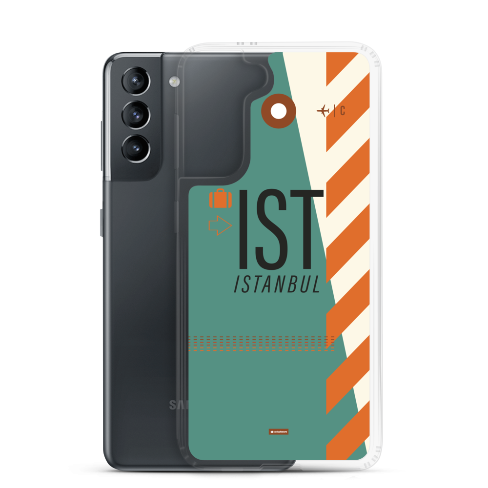 IST - Arnavutkoy Samsung phone case with airport code