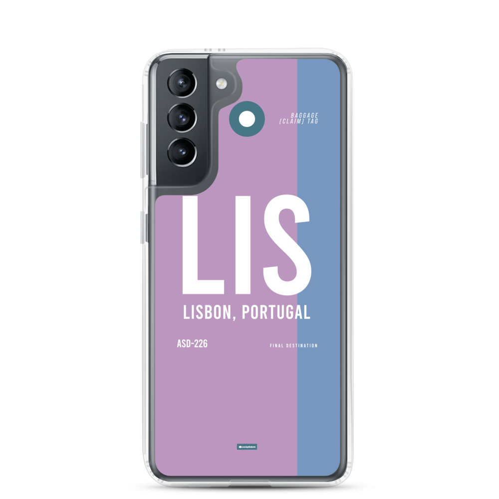 LIS - Lisbon Airport Code Samsung Phone Case
