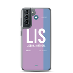 Load image into Gallery viewer, LIS - Lisbon Airport Code Samsung Phone Case
