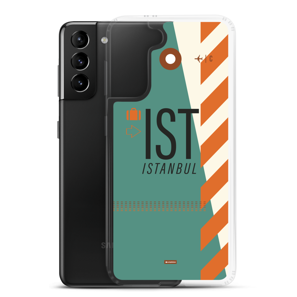 IST - Arnavutkoy Samsung phone case with airport code