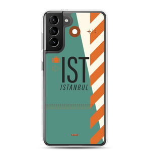 IST - Arnavutkoy Samsung phone case with airport code