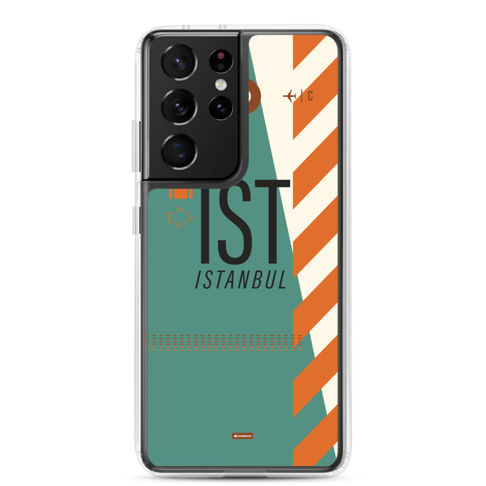 IST - Arnavutkoy Samsung phone case with airport code