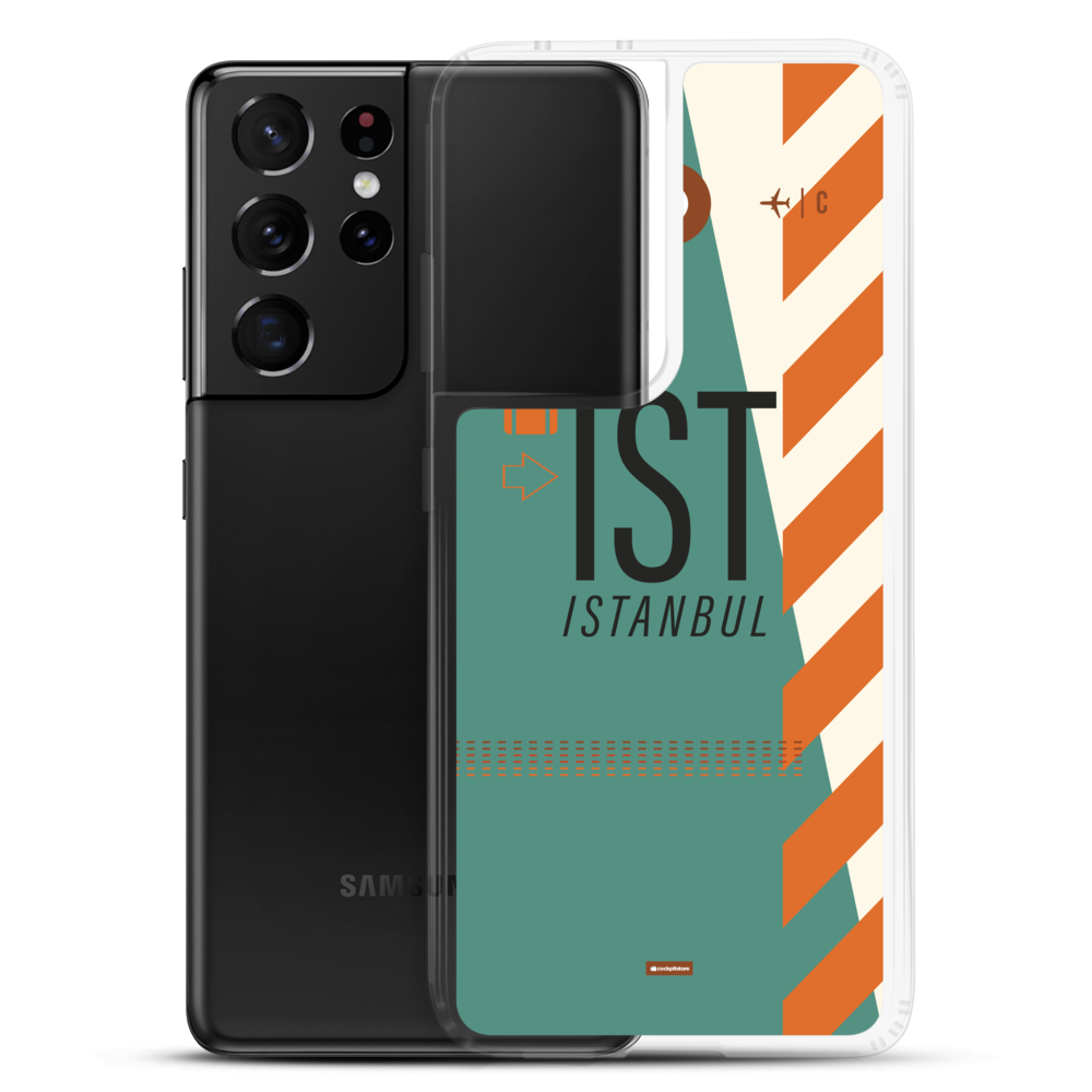 IST - Arnavutkoy Samsung phone case with airport code